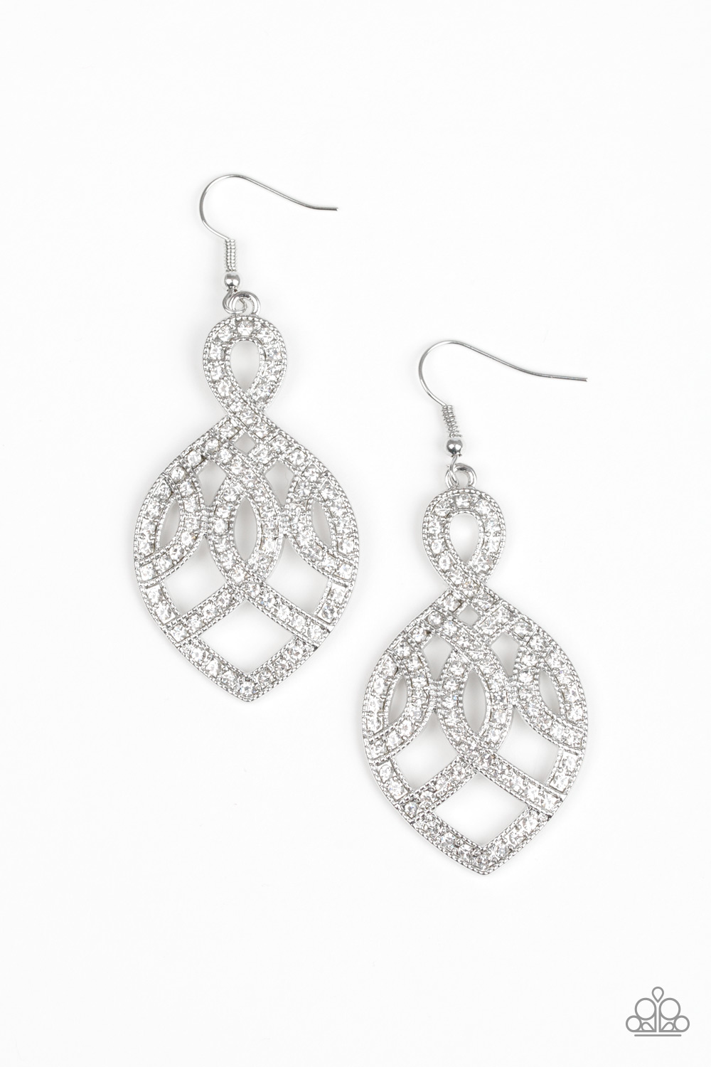 Earring - A Grand Statement - White