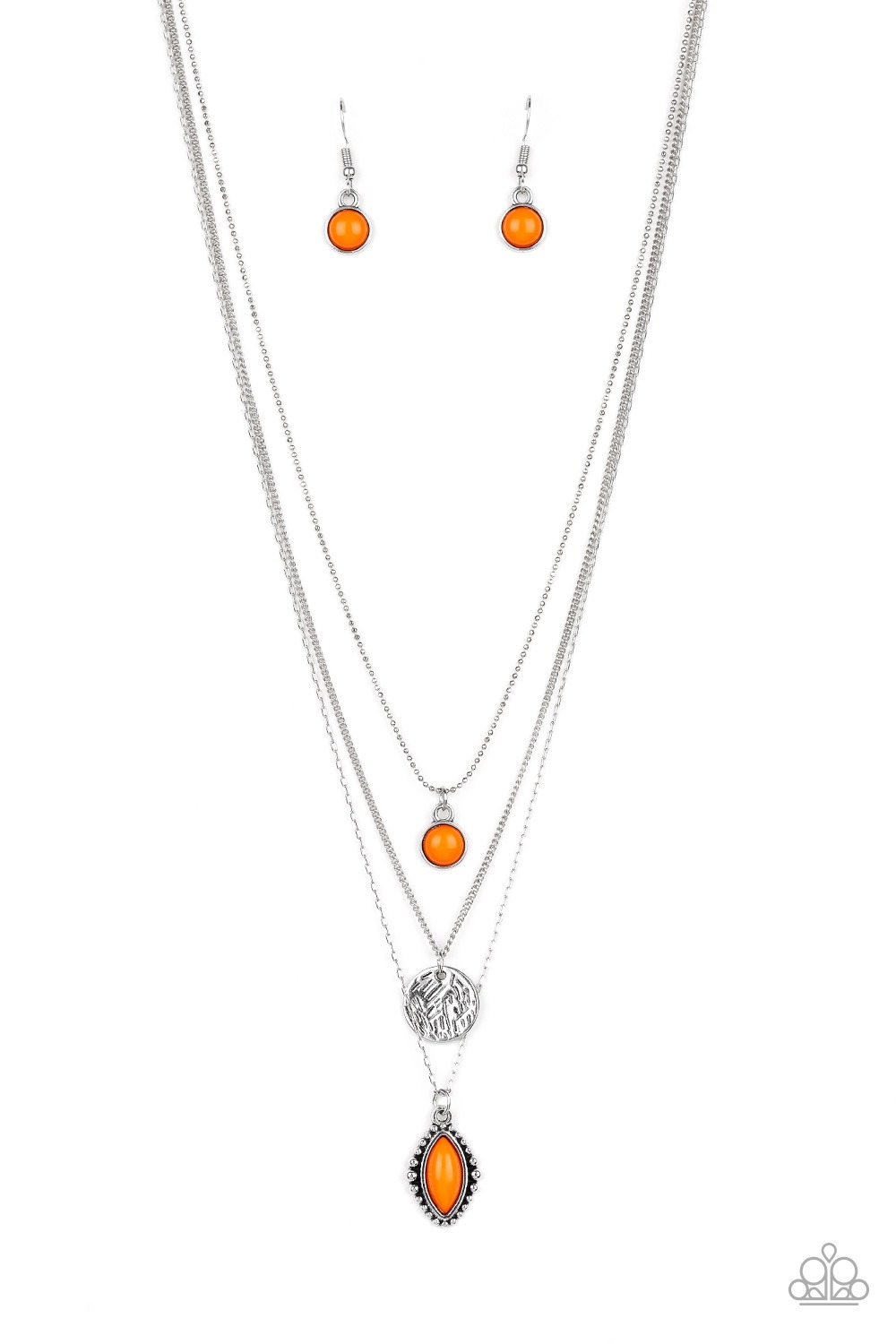 Necklace - Tide Drifter - Orange