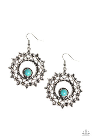 Earring - Wreathed in Whimsicality - Blue