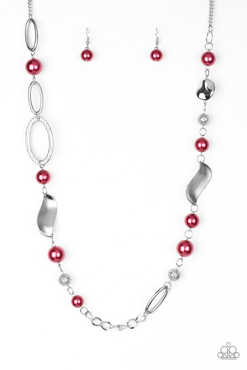 Necklace - All About Me - Red