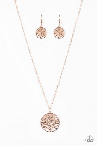 Necklace - Save The Trees - Rose Gold