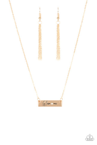 Necklace - The GLAM-ma - Gold