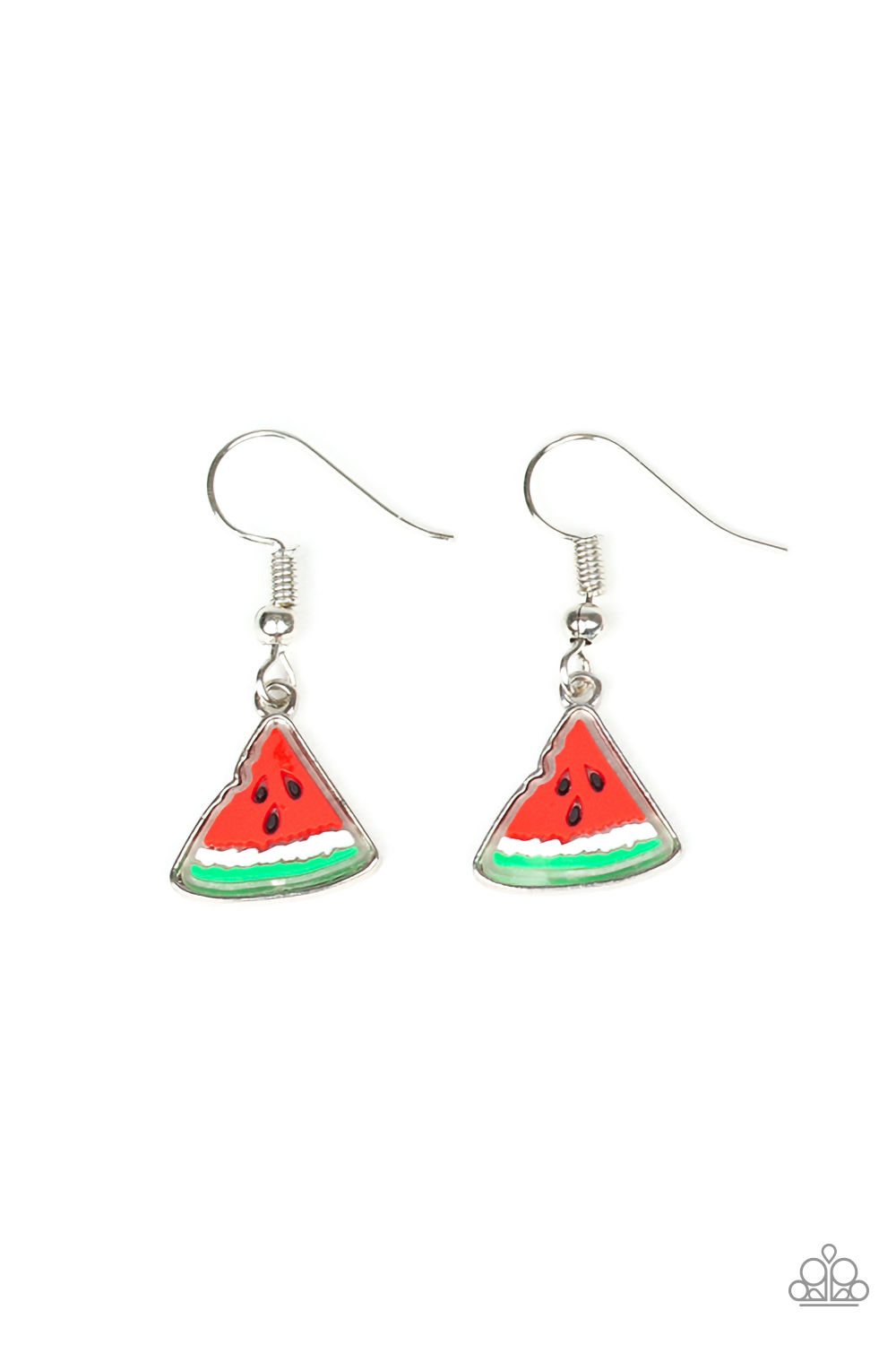 Earring - Starlet Shimmer Textured Fruit - Watermelon