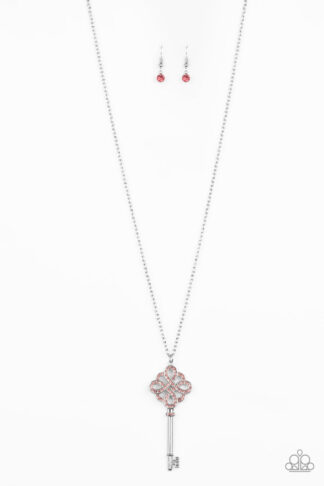 Necklace - Unlocked - Pink