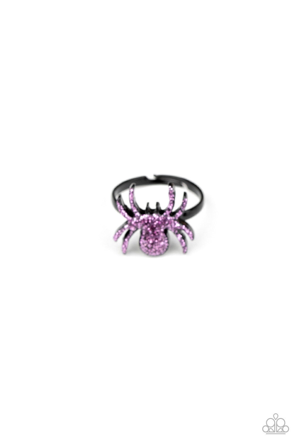 Ring - Starlet Shimmer Spiders - Purple