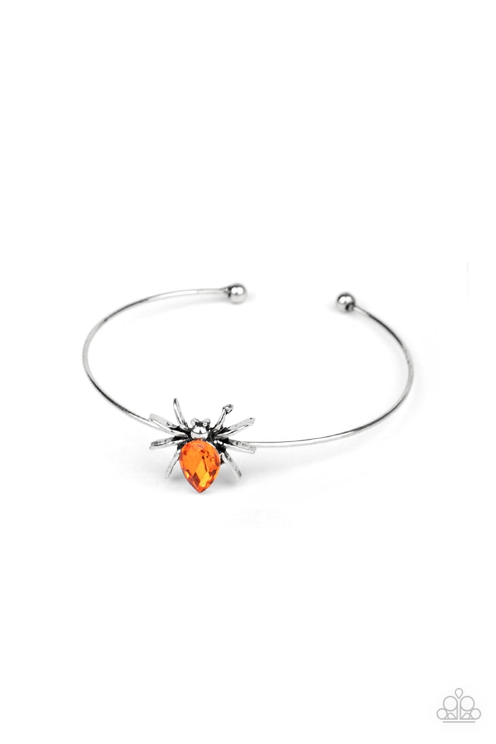 Bracelet - Starlet Shimmer Spiders - Orange