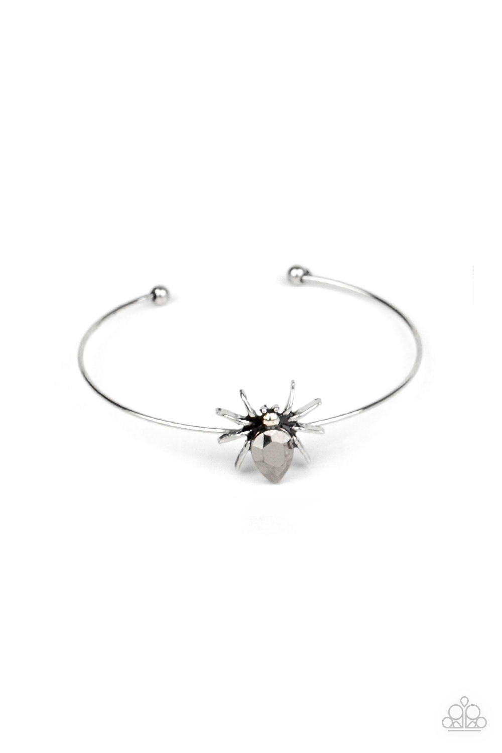 Bracelet - Starlet Shimmer Spiders - Hematite