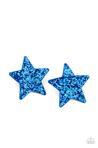 HairClip - Star-Spangled Superstar - Blue