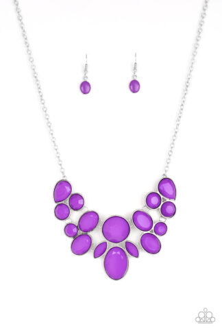 Necklace - Demi-Diva - Purple