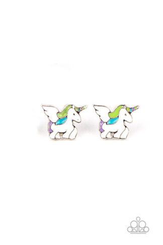 Earring - Starlet Shimmer Unicorn - Grn/Blu