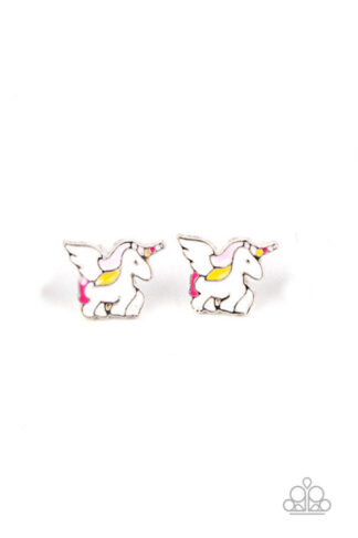 Earring - Starlet Shimmer Unicorn - Pnk/Yel