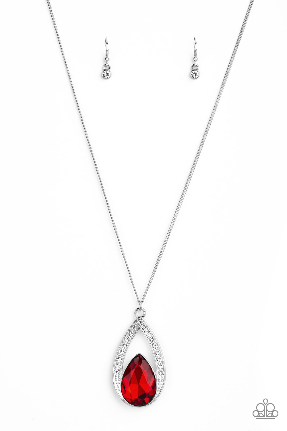 Necklace - Notorious Noble - Red