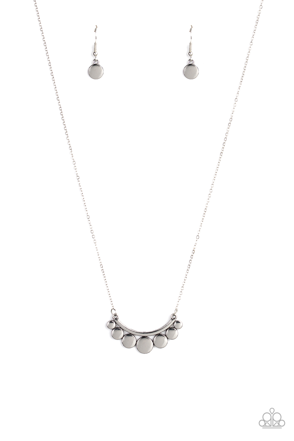 Necklace - Melodic Metallics - Silver