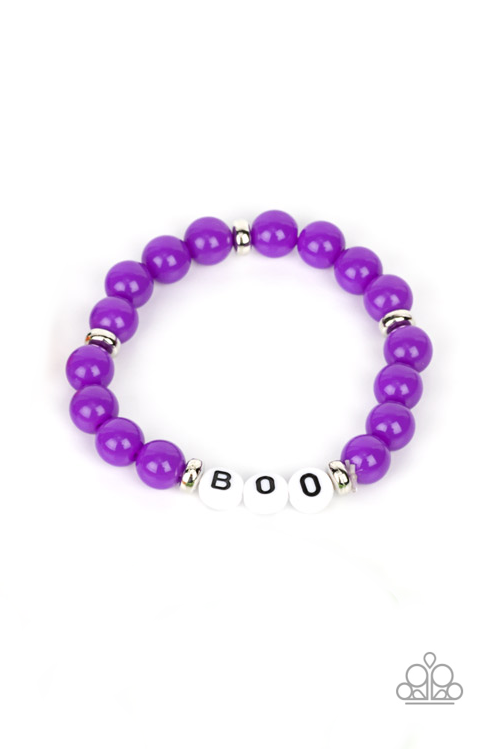 Bracelet - Starlet Shimmer Boo Charms - Purple