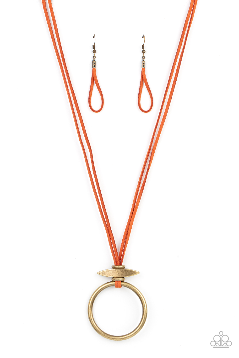 Necklace - Noticeably Nomad - Orange