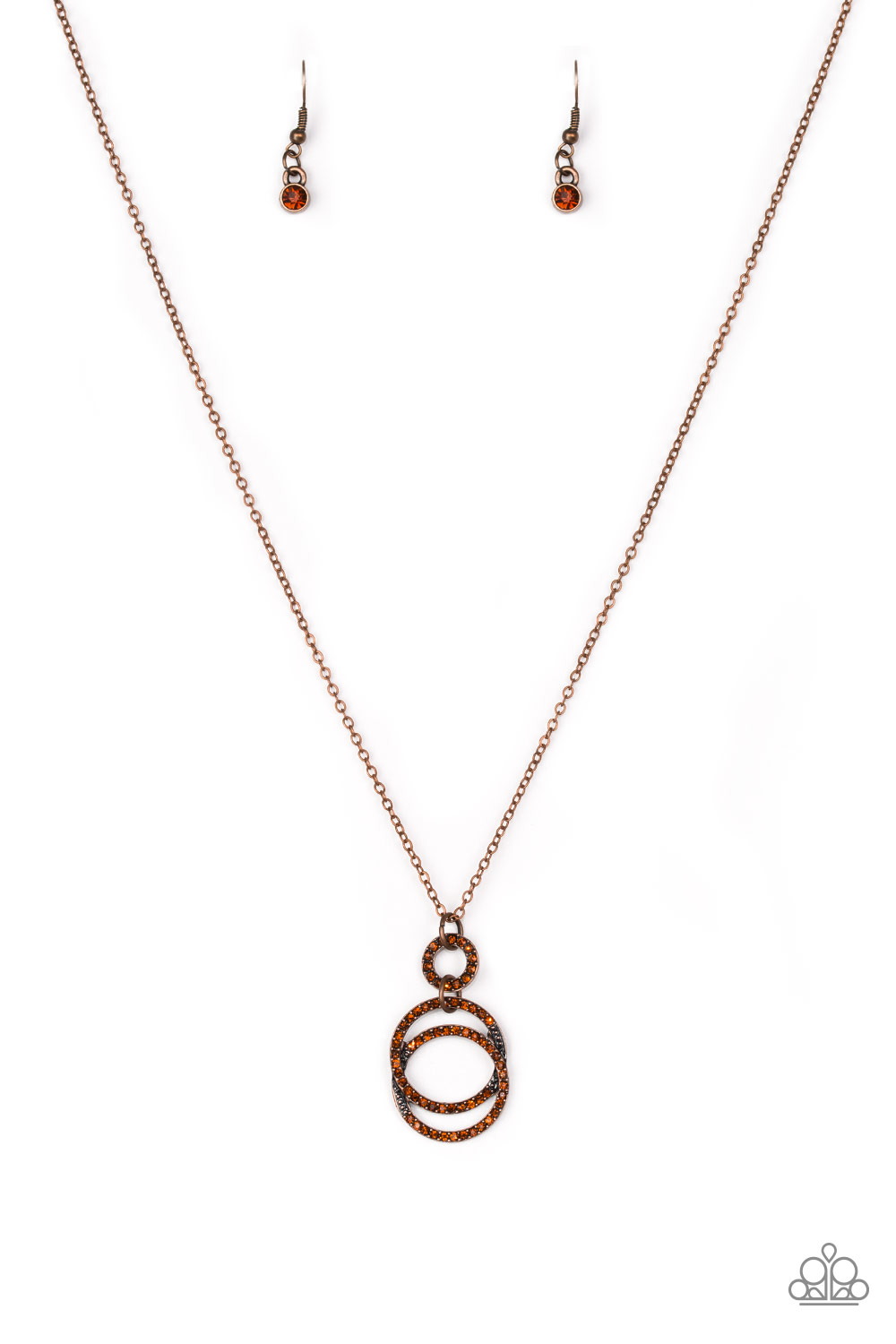 Necklace - Timeless Trio - Copper