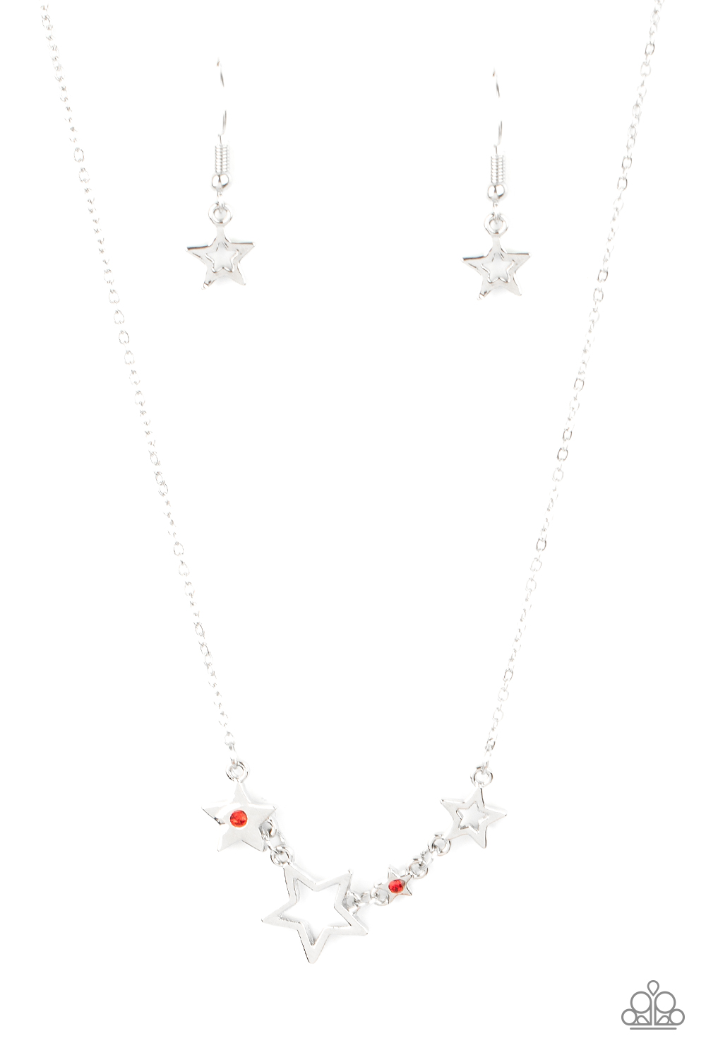 Necklace - Proudly Patriotic - Red