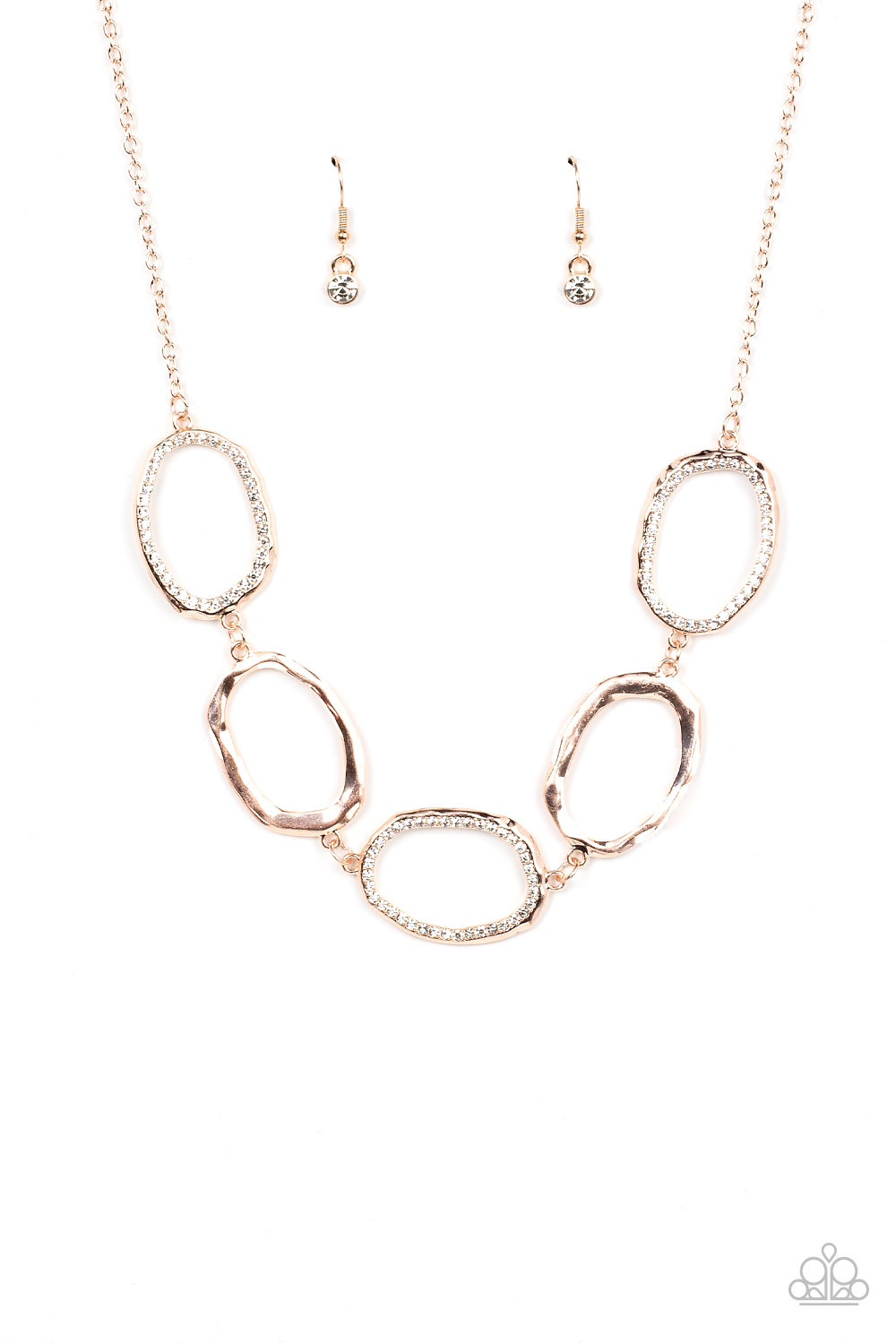 Necklace - Gritty Go-Getter - Rose Gold