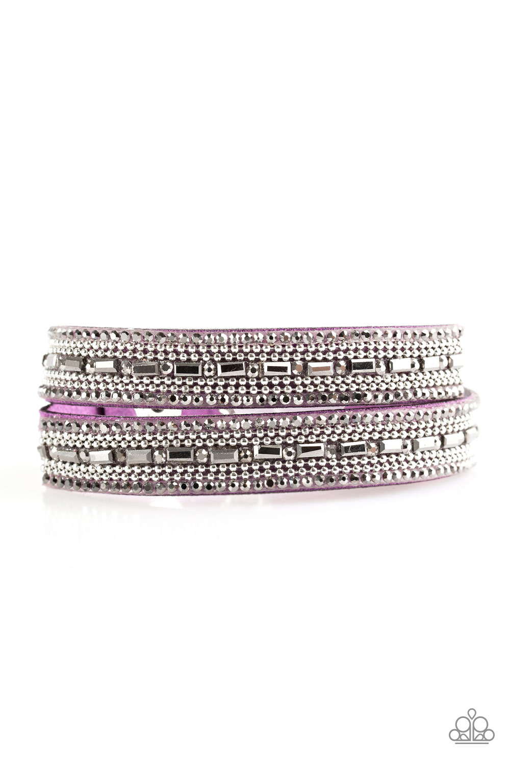 Bracelet - Shimmer and Sass - Purple