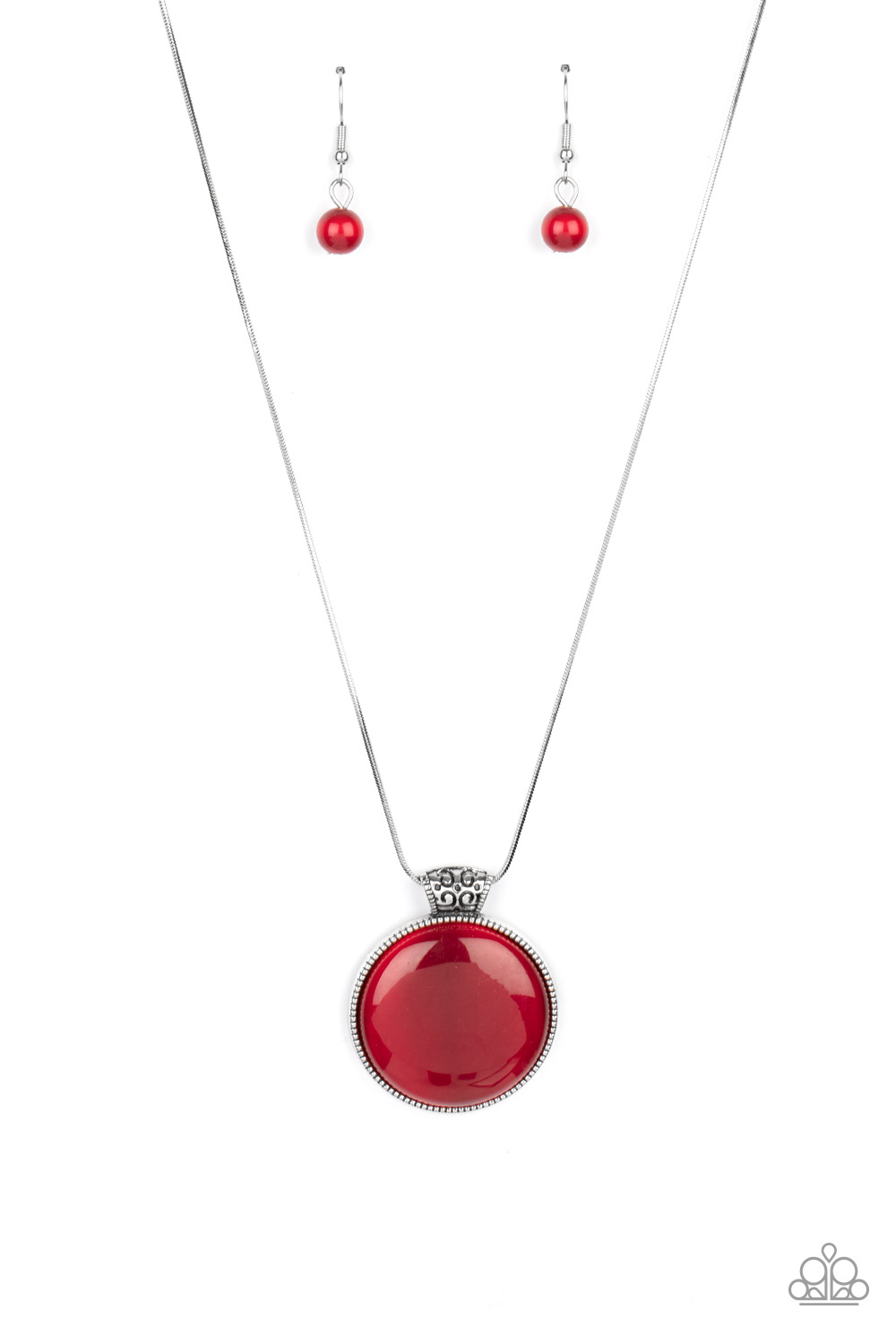 Necklace - Look Into My Aura - Red