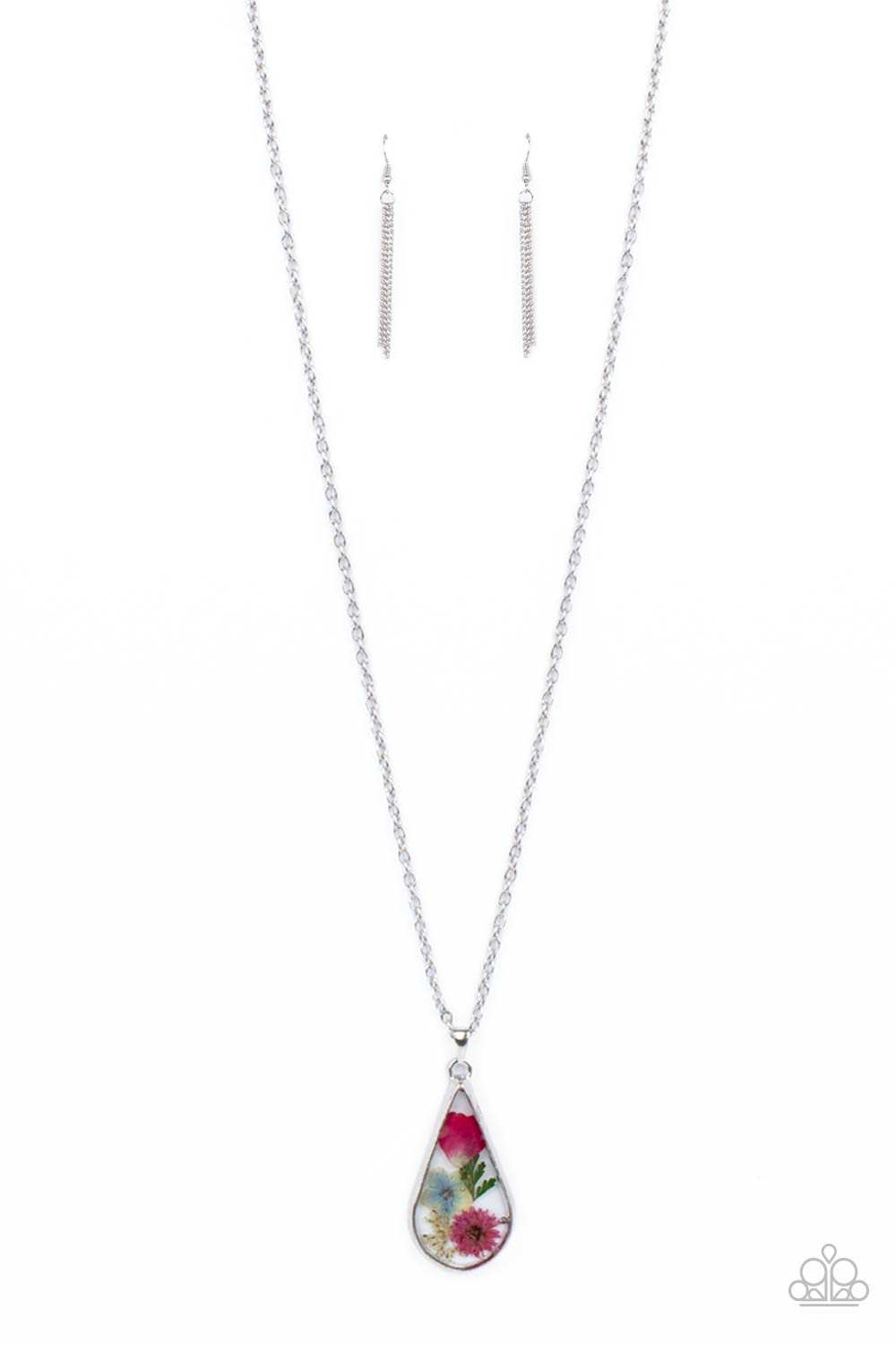 Necklace - Pop Goes the Perennial - Pink