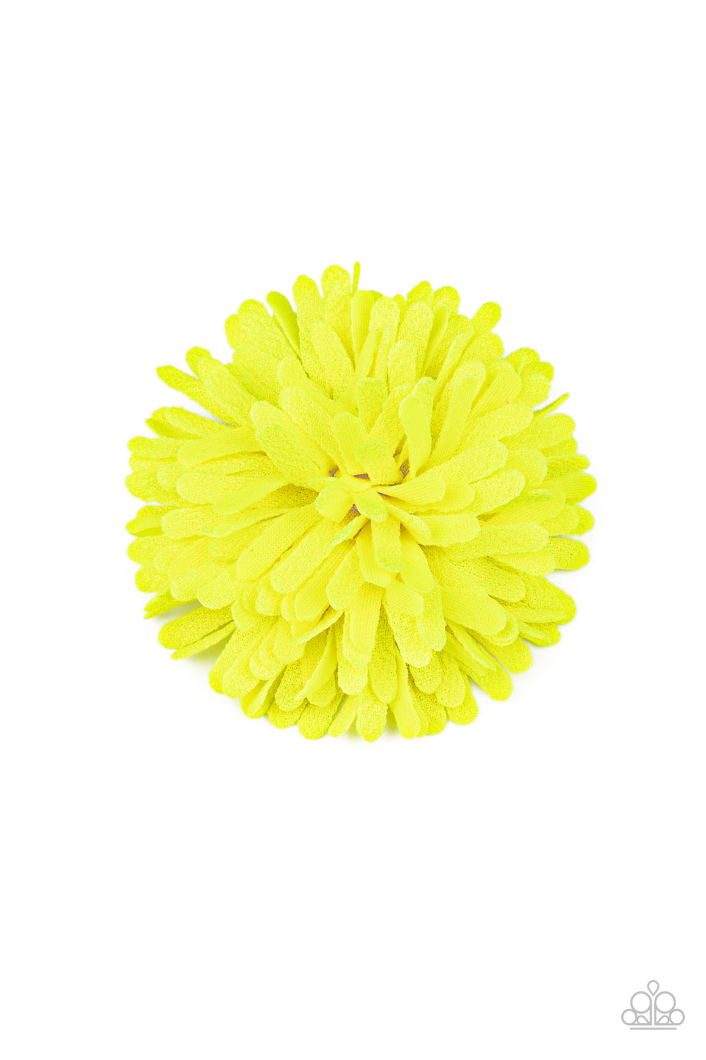 HairClip - Neon Garden - Yellow