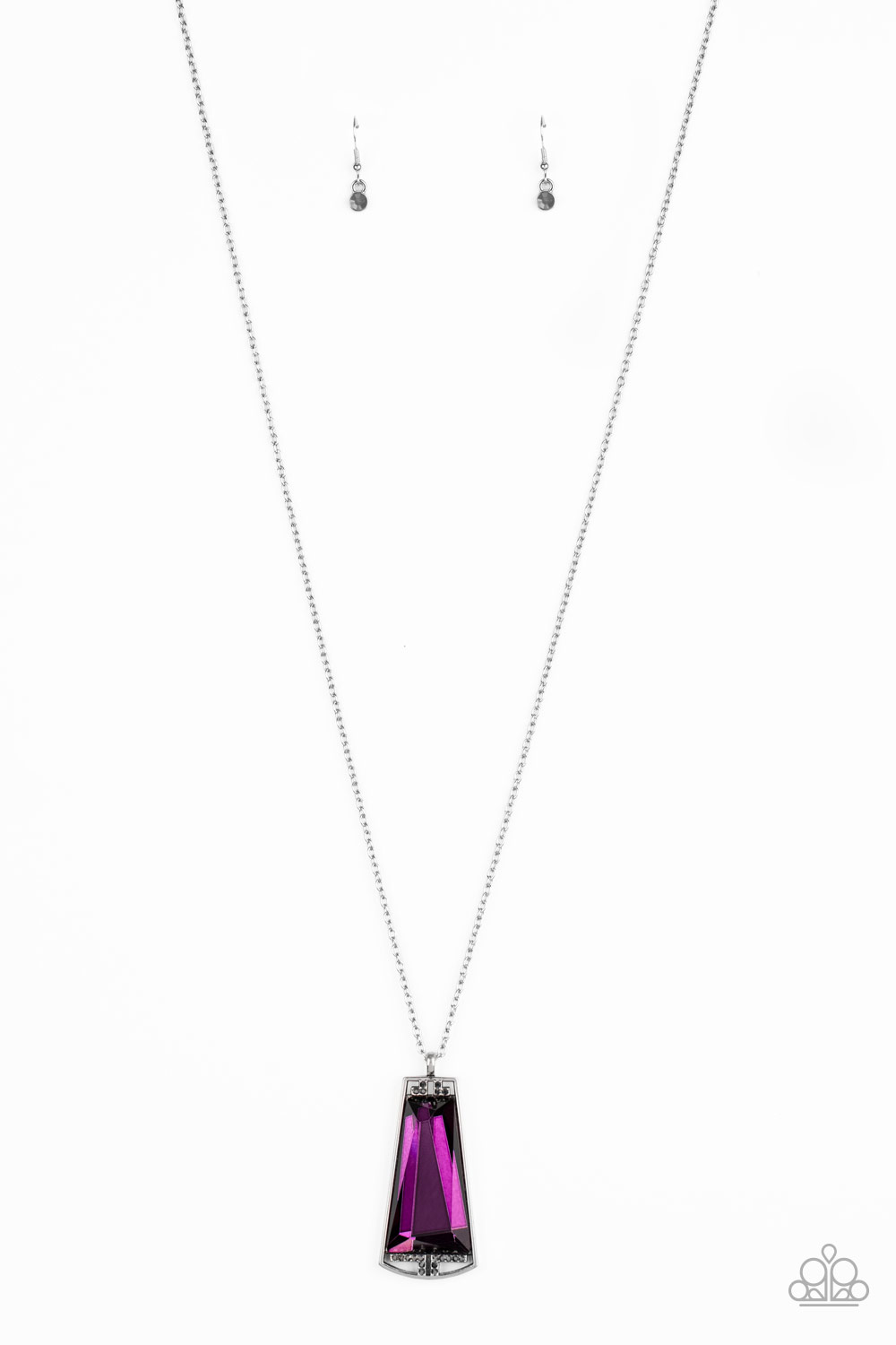Necklace - Empire State Elegance - Purple