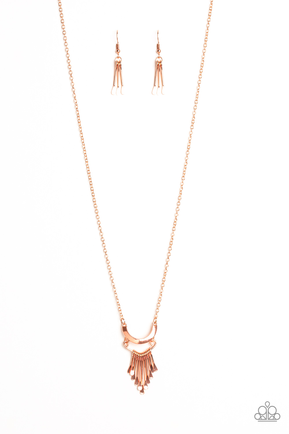 Necklace - Trendsetting Trinket - Copper