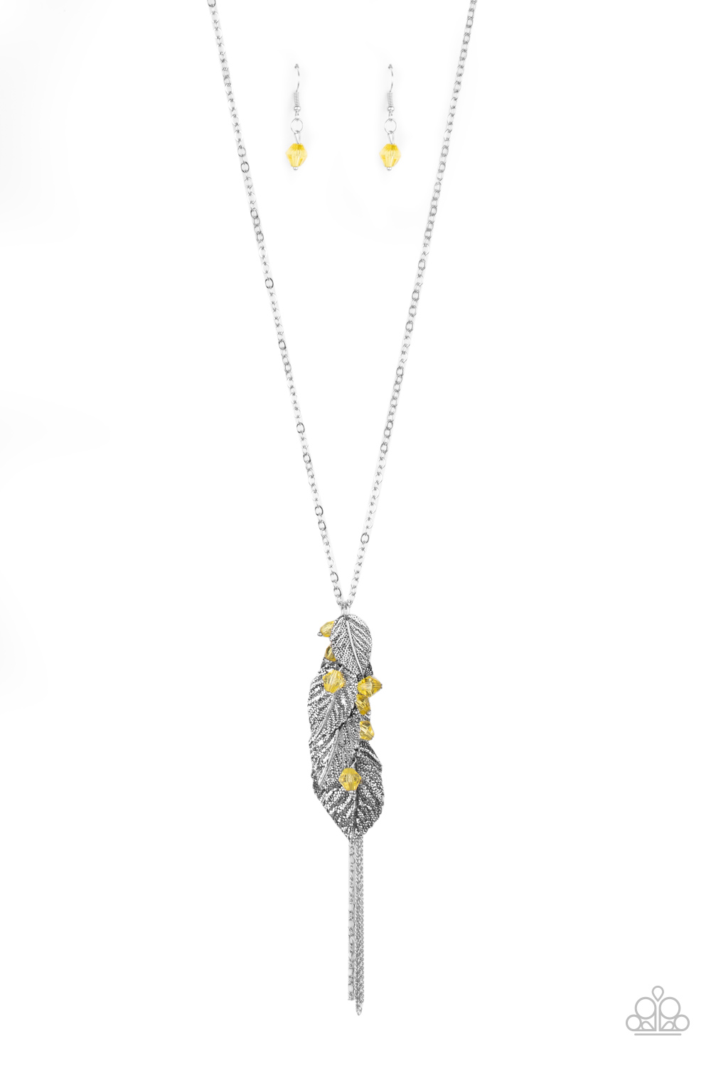 Necklace - I Be-LEAF - Yellow