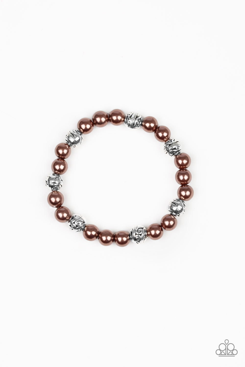 Bracelet - Poised For Perfection - Brown