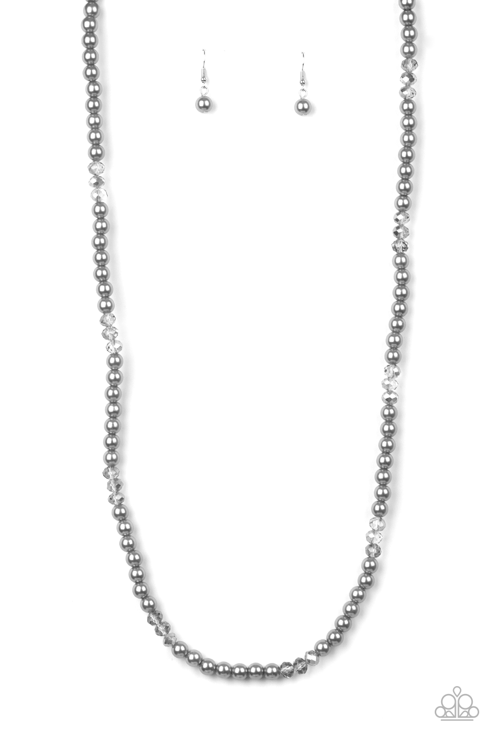 Necklace - Girls Have More FUNDS - Silver