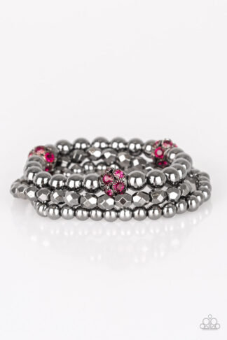 Bracelet - Noticeably Noir - Pink