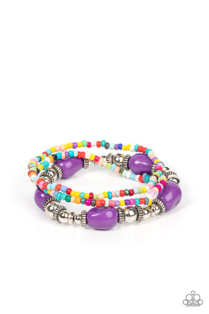Bracelet - Confidently Crafty - Purple
