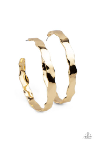 Earring - Exhilarated Edge - Gold