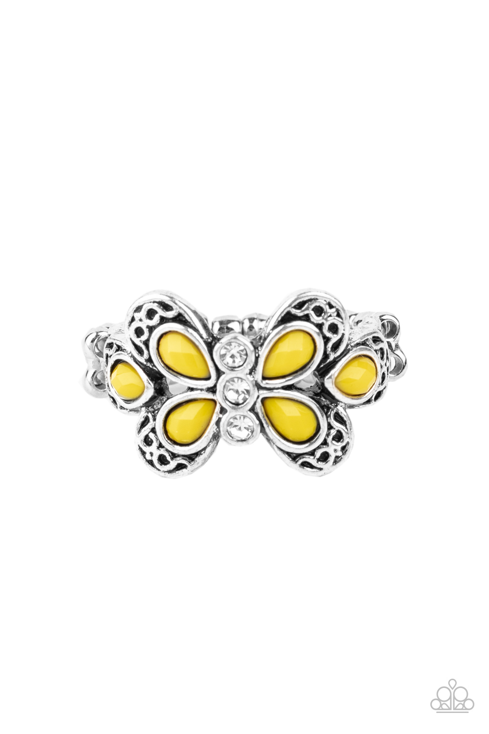 Ring - Boho Butterfly - Yellow