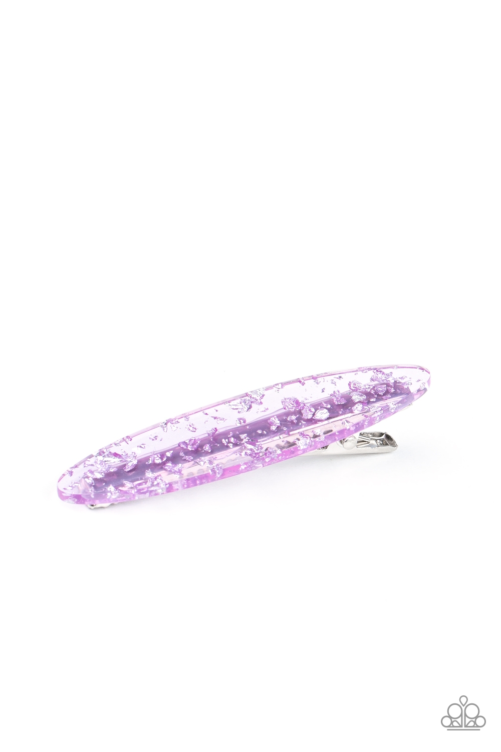HairClip - Confetti Couture - Purple