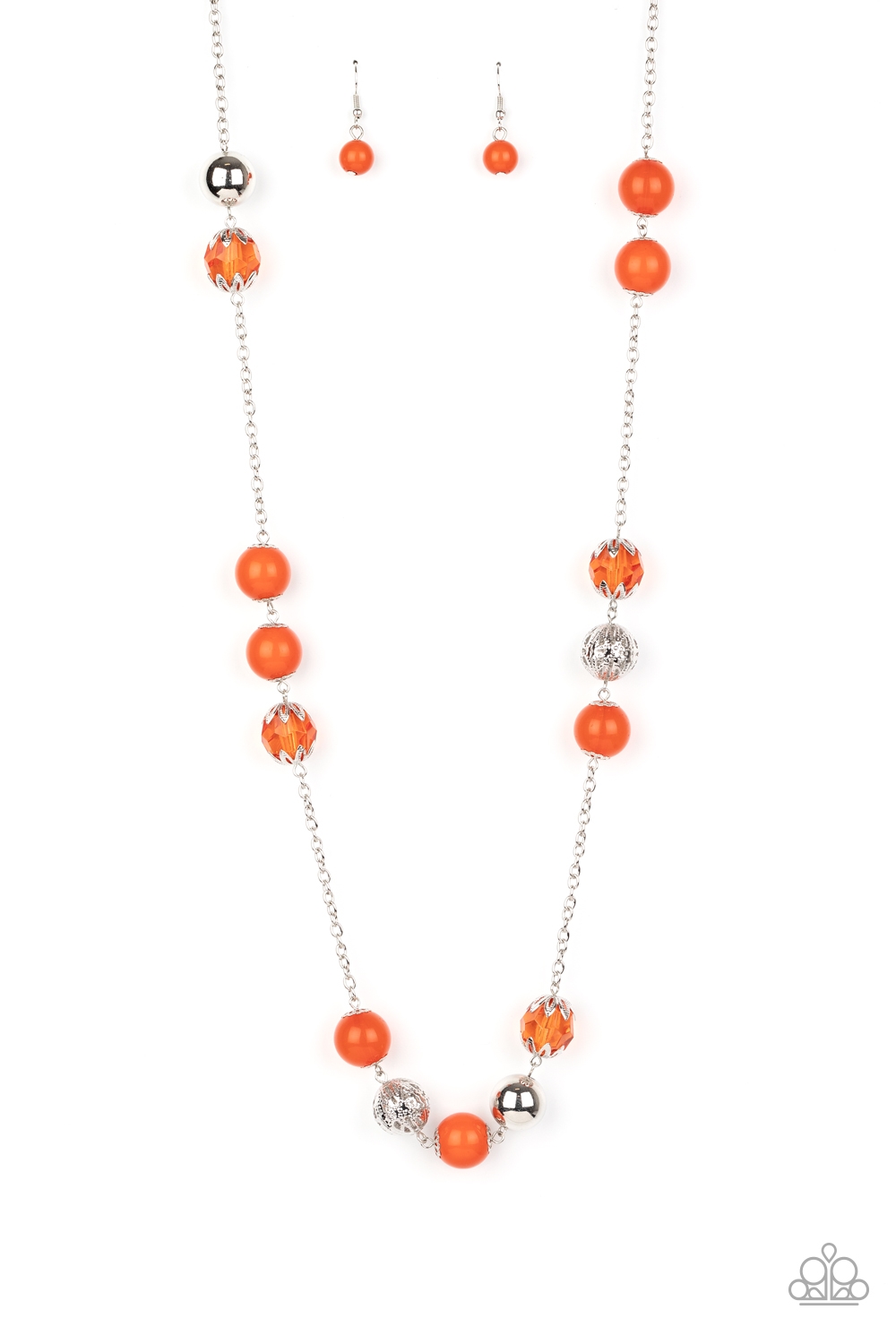 Necklace - Fruity Fashion - Orange