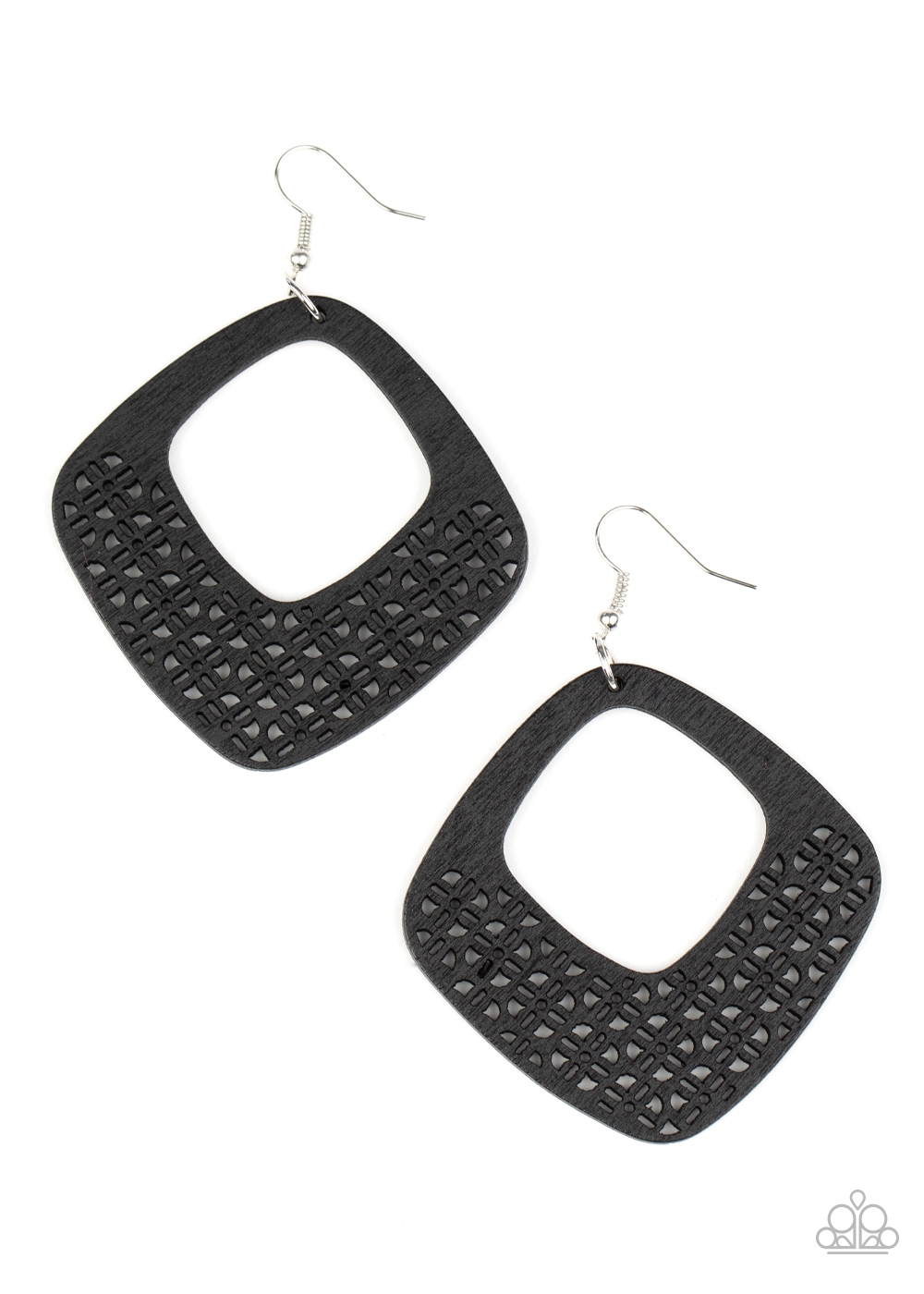 Earring - WOOD You Rather - Black