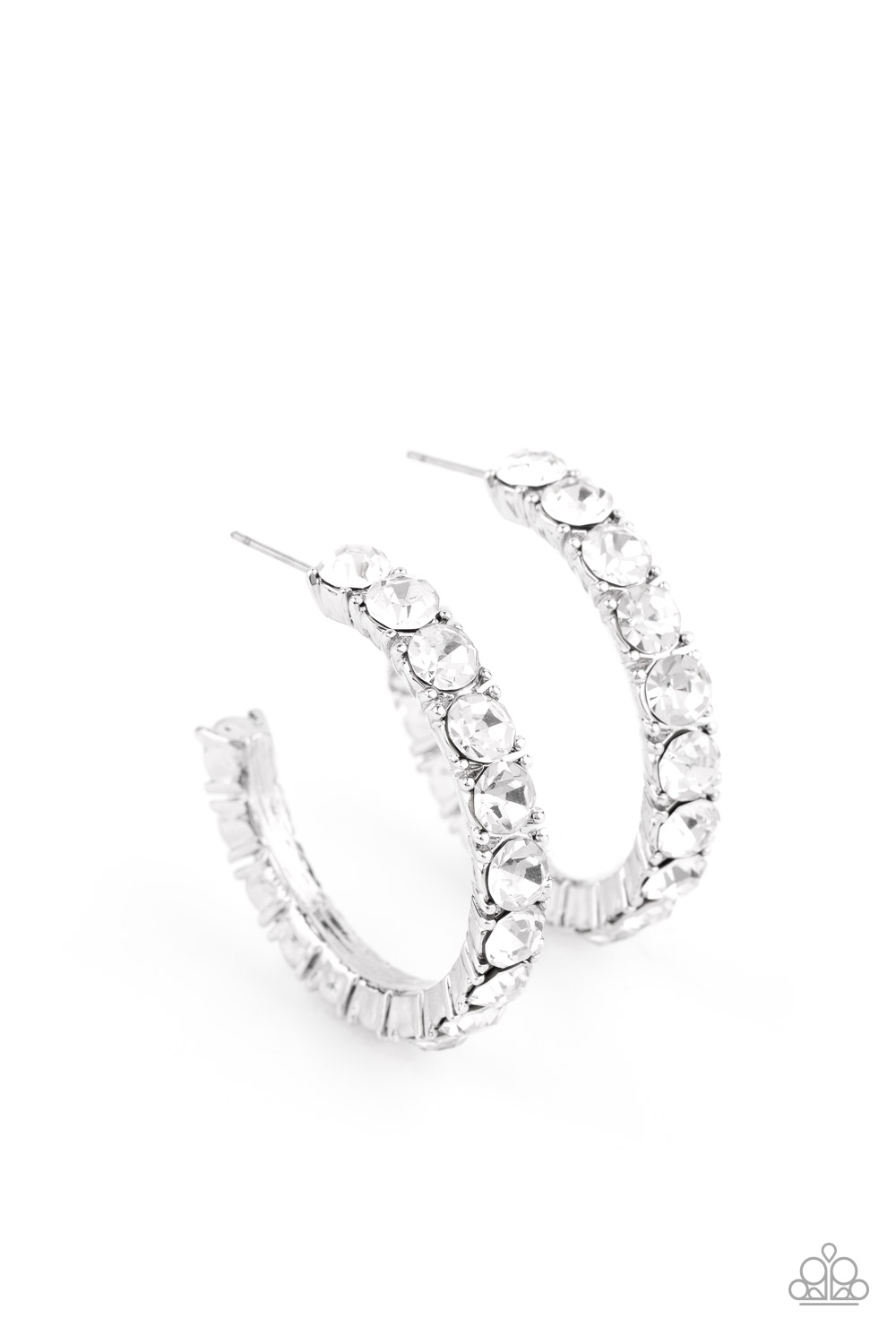Earring - CLASSY is in Session - White