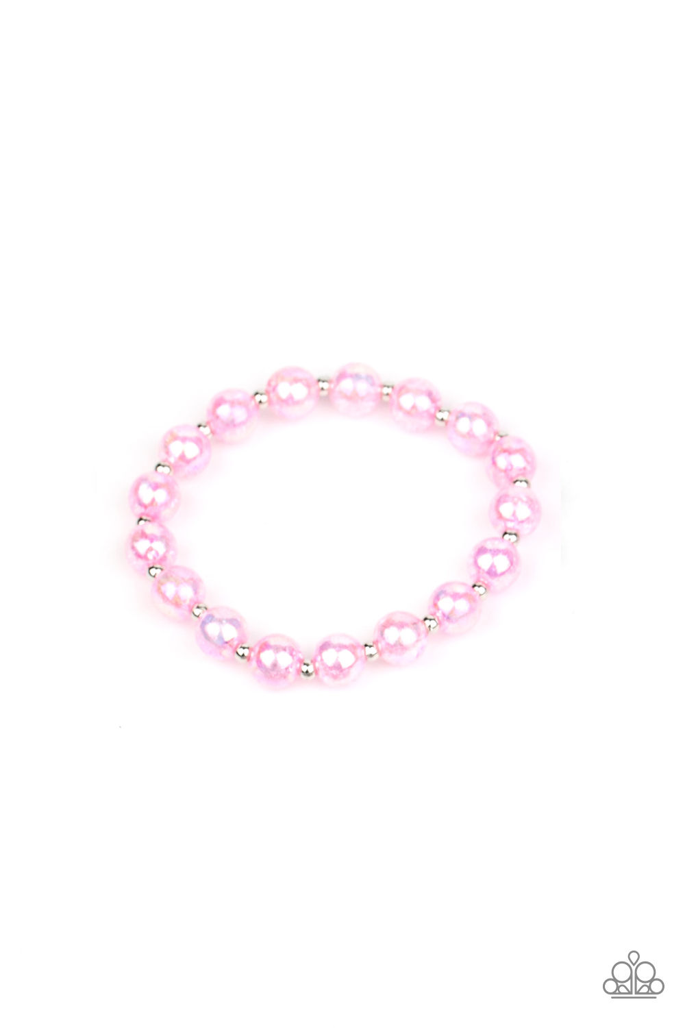 Bracelet - Starlet Shimmer Oil Spill/Iridescent - Pink