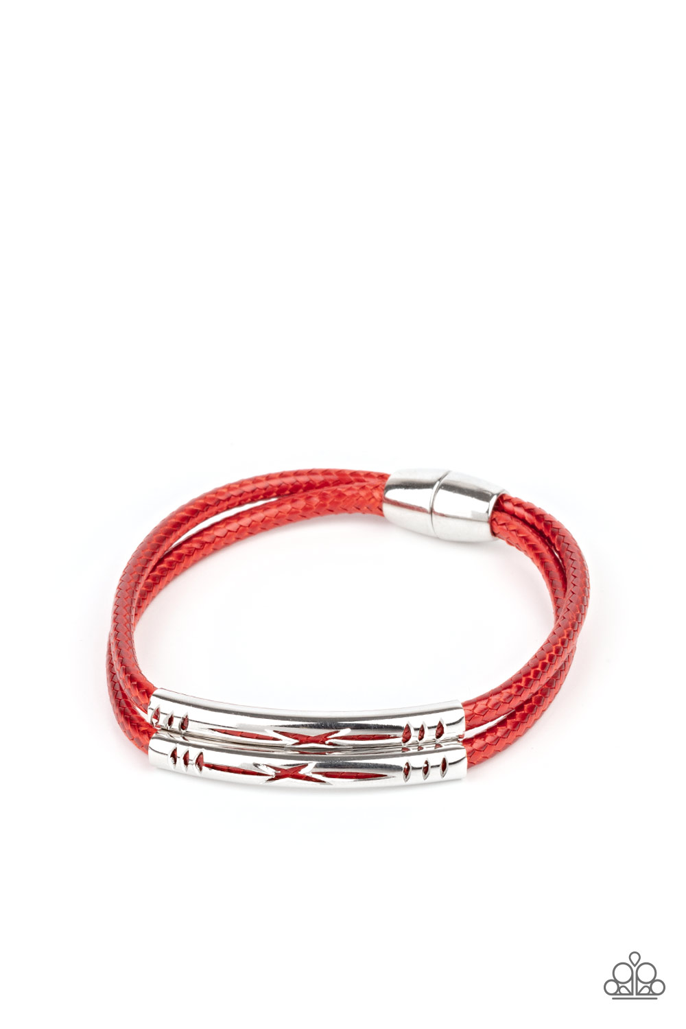 Bracelet - What a WANDER-ful World - Red