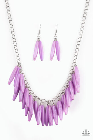 Necklace - Full Of Flavor - Purple