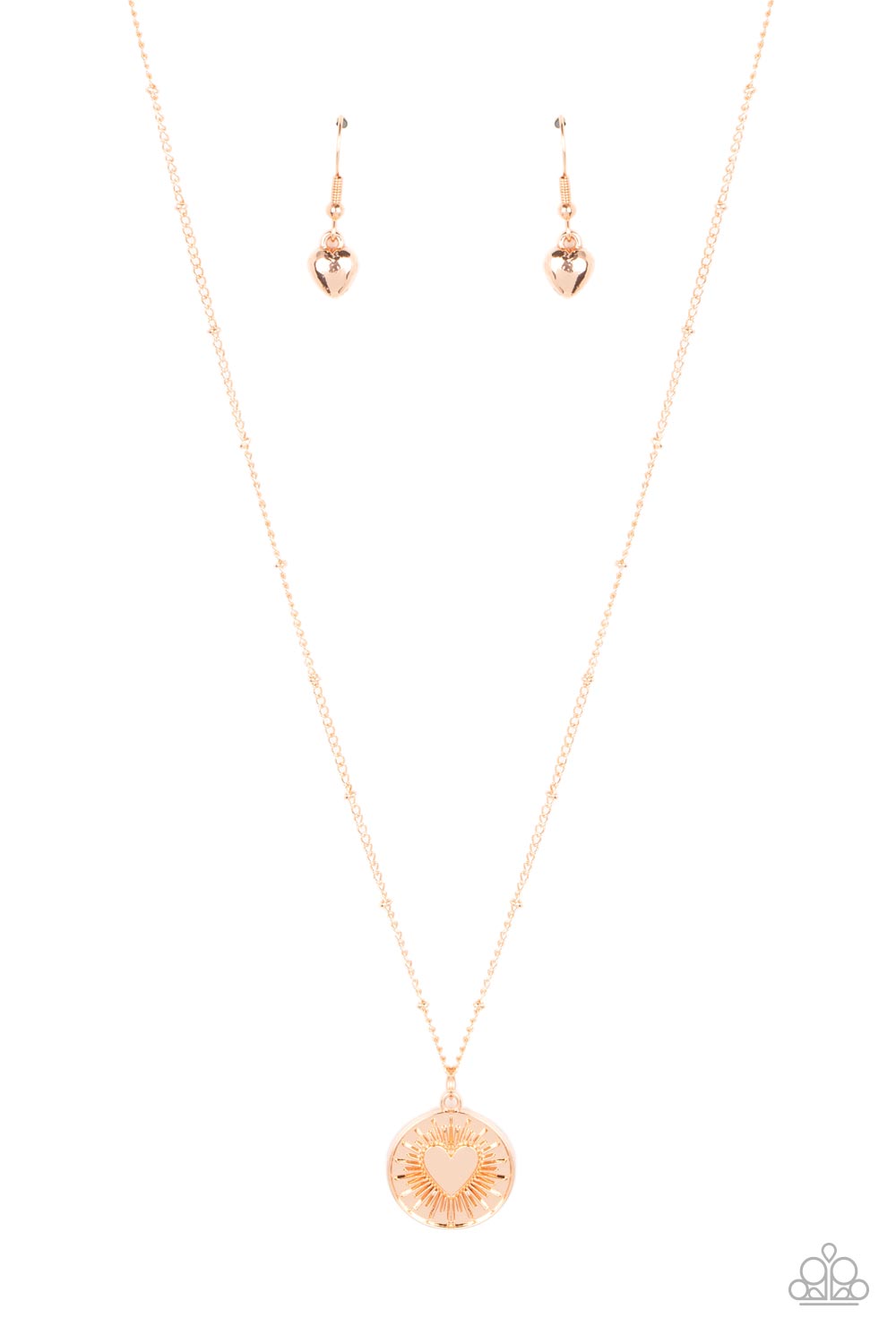 Necklace - Lovestruck Shimmer - Gold