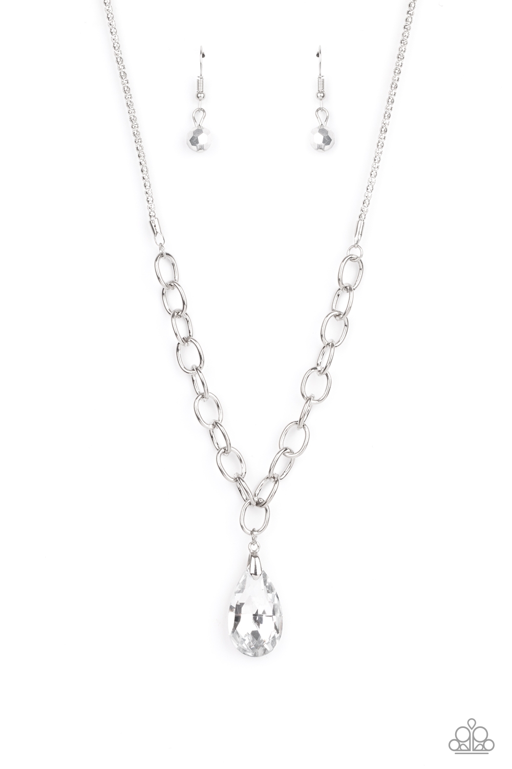 Necklace - Mega Modern - Silver