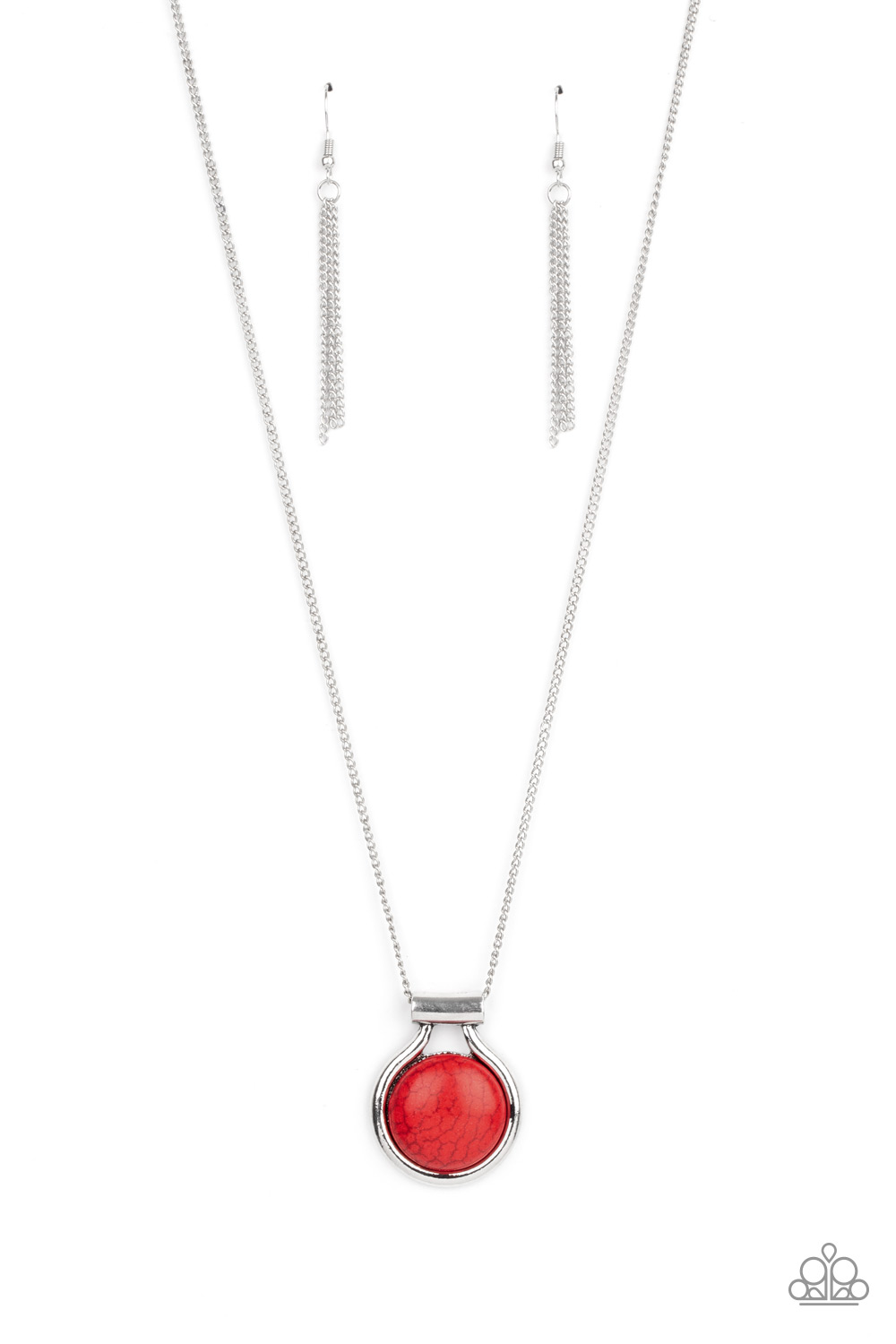 Necklace - Patagonian Paradise - Red