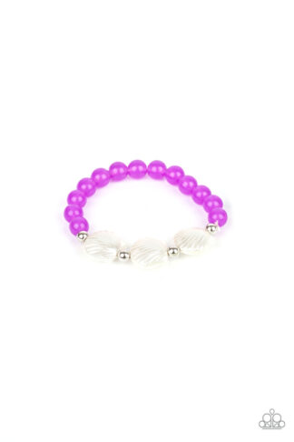 Bracelet - Starlet Shimmer Pearl Shell - Purple