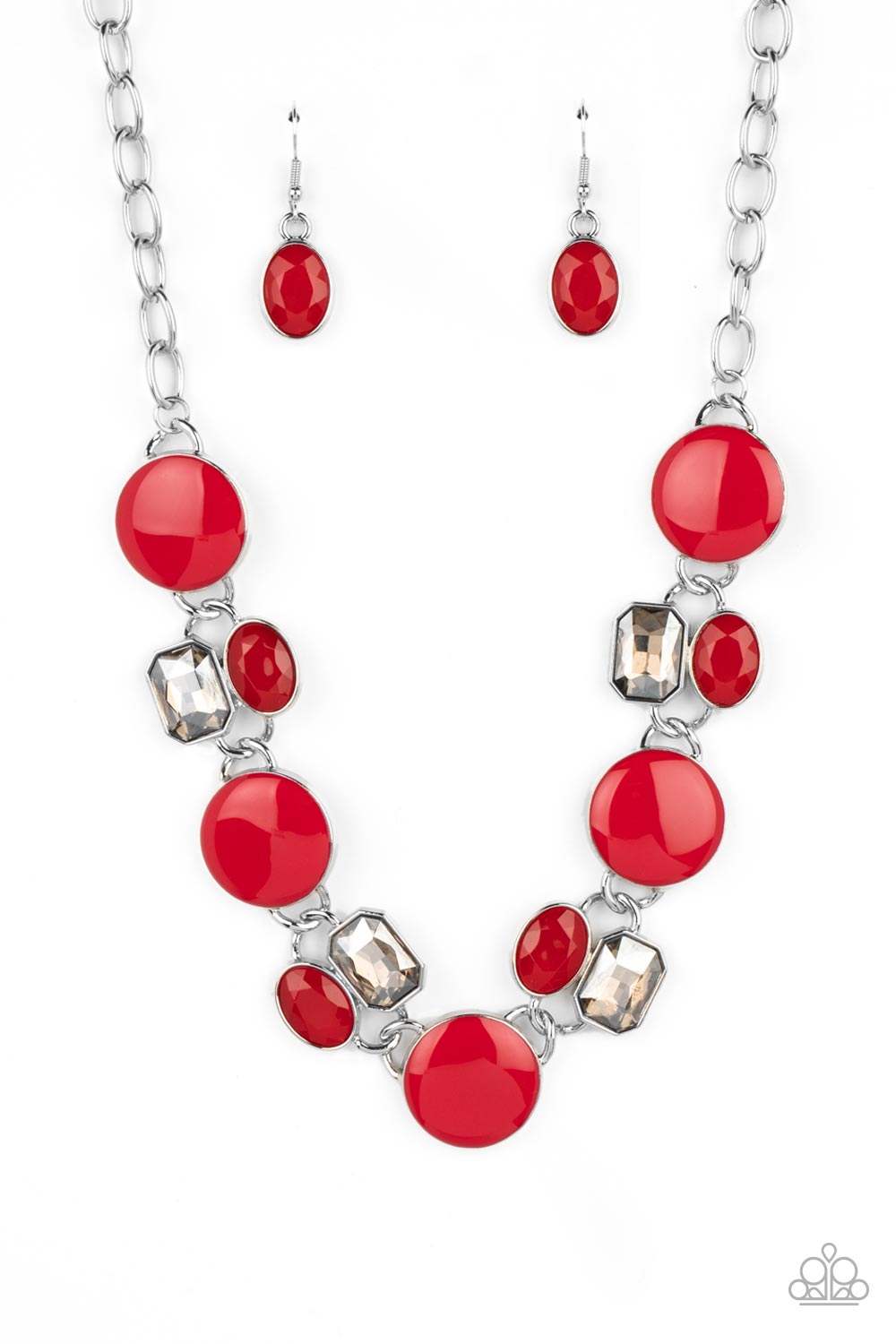 Necklace - Dreaming in MULTICOLOR - Red