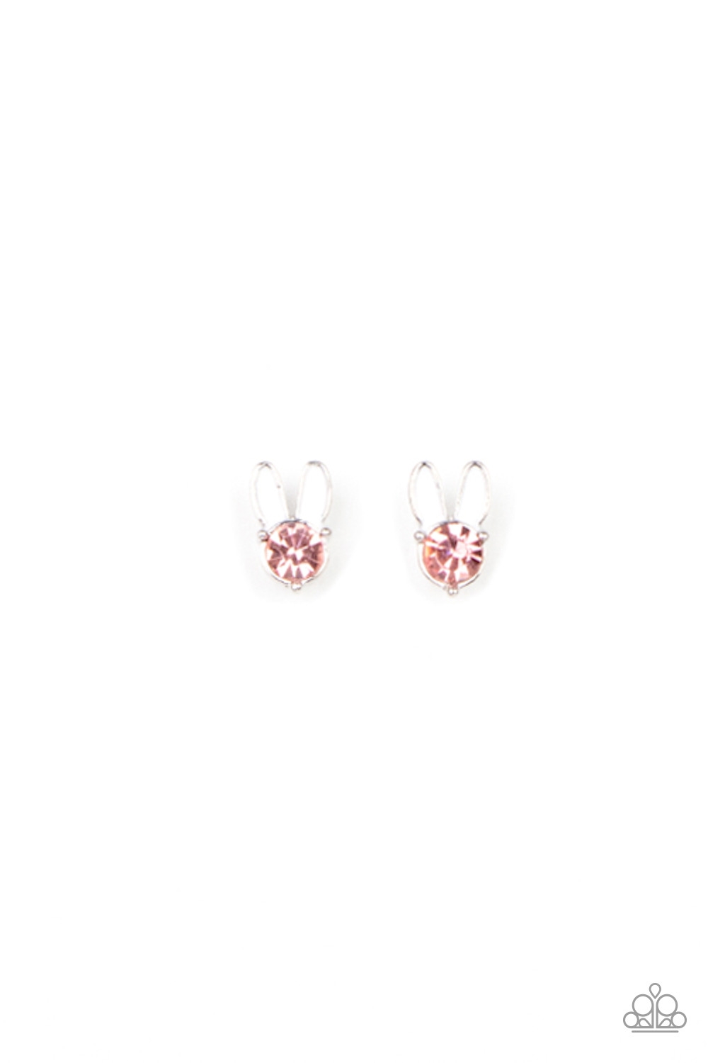 Earring - Starlet Shimmer Bunny Ears - Pink