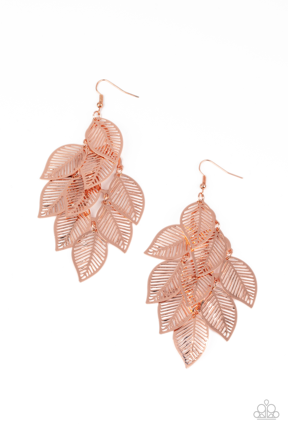 Earring - Limitlessly Leafy - Copper