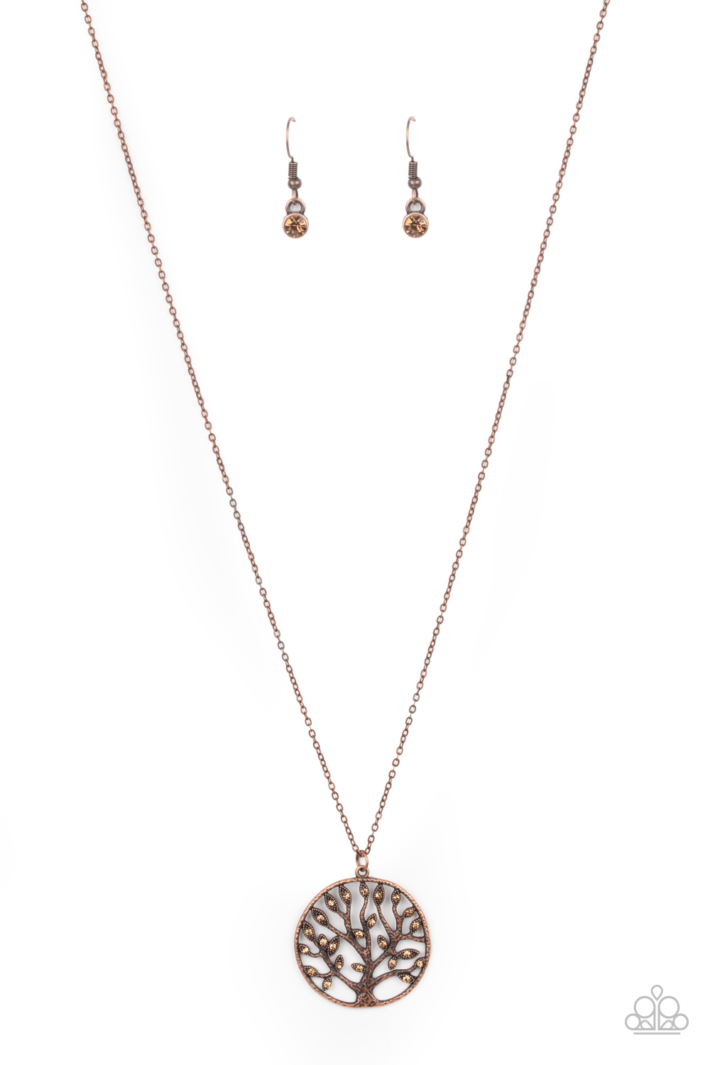 Necklace - Save The MONEY Trees - Copper
